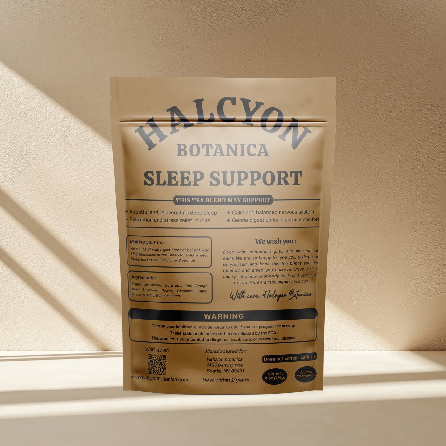 Sleep Support loose leaf tea